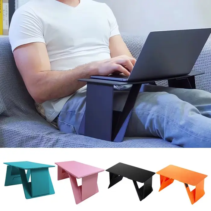 Support d'ordinateur portable pliable et réglable