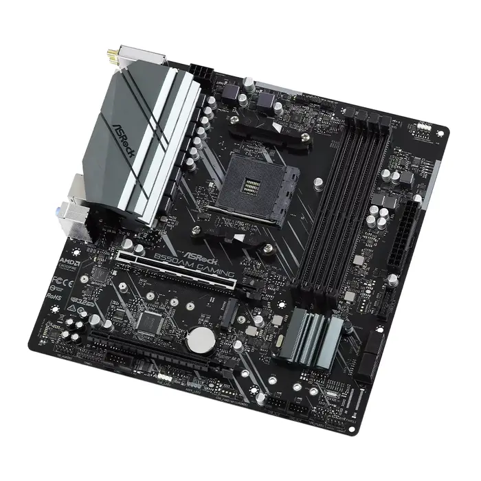 Carte mère ASROCK B550AM GAMING AM4 compatible avec les processeurs B550 R5 5600X R7 5700G R7 5800X R7 3700X