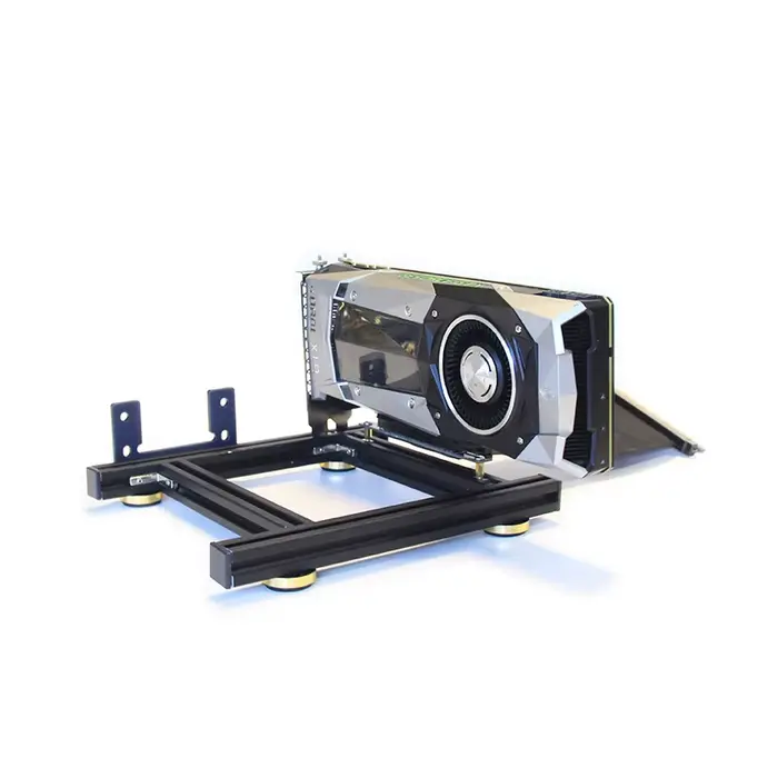 Support de carte graphique externe en aluminium, pour ATX PSU