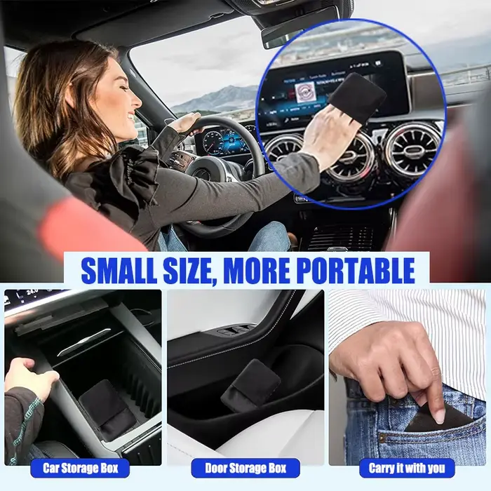 Chiffon de nettoyage pour écran tactile de voiture