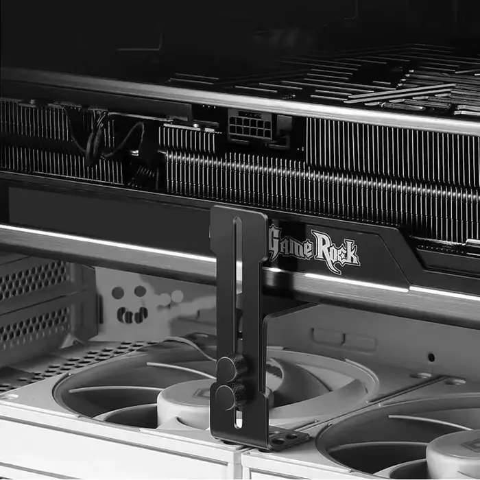 Support de carte graphique réglable, support de carte vidéo, support GPU pour boîtier de PC de bureau ITX/ATX, accessoire pour éviter le desserrage