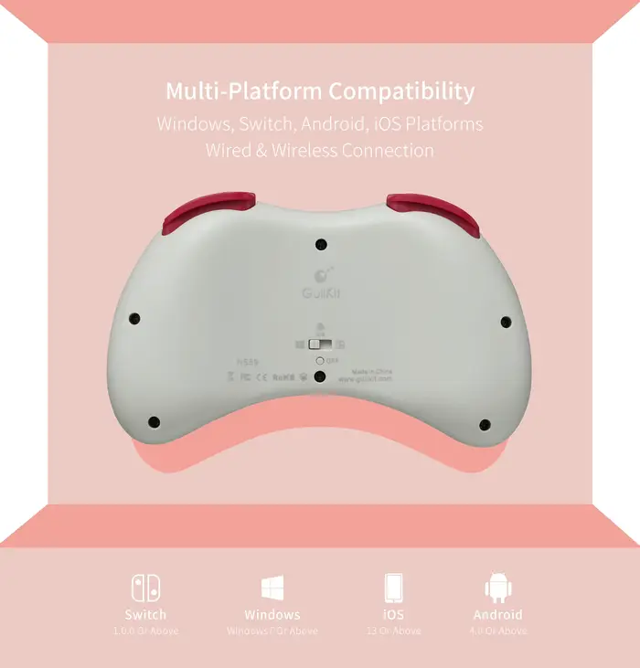 Contrôleur de jeu sans fil GuliKit Elves 2 Pro pour Switch 2