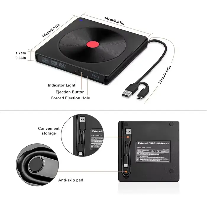 Lecteur Blu-ray externe