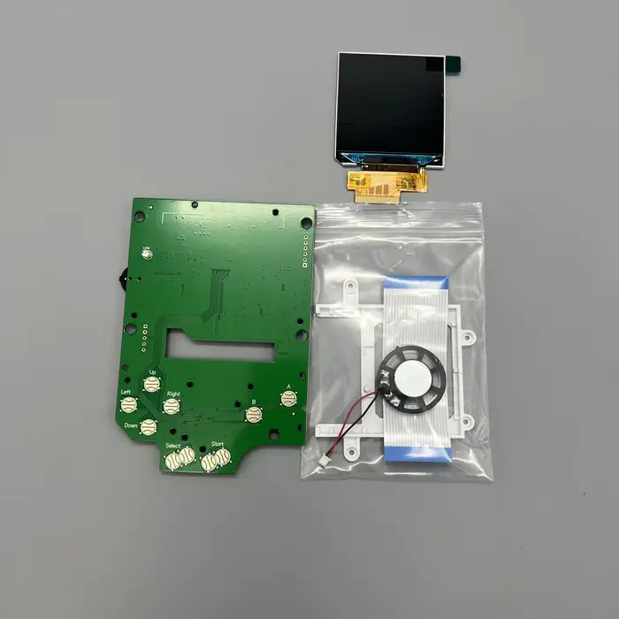 Kits d'écran LCD GB DMG 2.45 pouces pour Gameboy IPS, taille originale, écran haute luminosité pour 