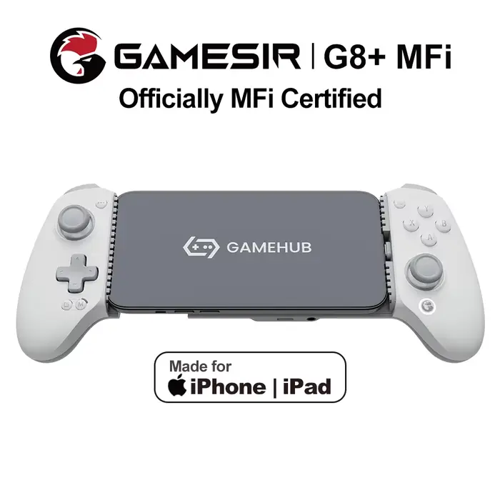 Manette de jeu Gamesir G8+ MFI pour iPhone, iPad mini, téléphone mobile, contrôleur de jeu Type C, c