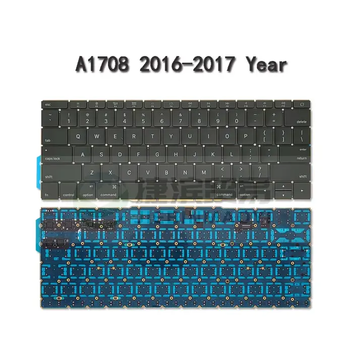 Nouveau clavier de remplacement pour ordinateur portable A1706 A1707 A1708 A1989 A1990, pour Apple M