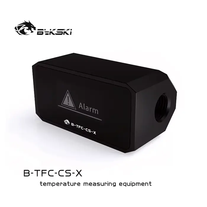 Bykski B-TFC-CS-X V3 PC liquide refroidisseur débitmètre thermomètre débit température 3 en 1 moniteur de refroidissement par eau affichage OLED numérique