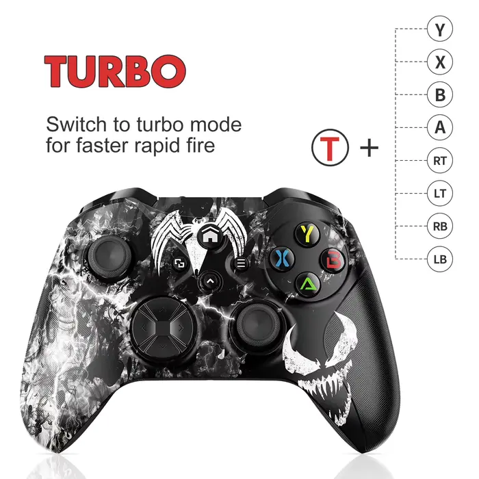 Manette de jeu sans fil Wifi pour Xbox One Series X/S PC
