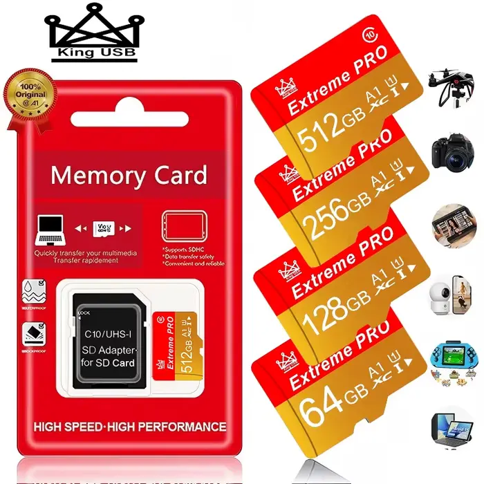 Carte mémoire SD originale à 100%
