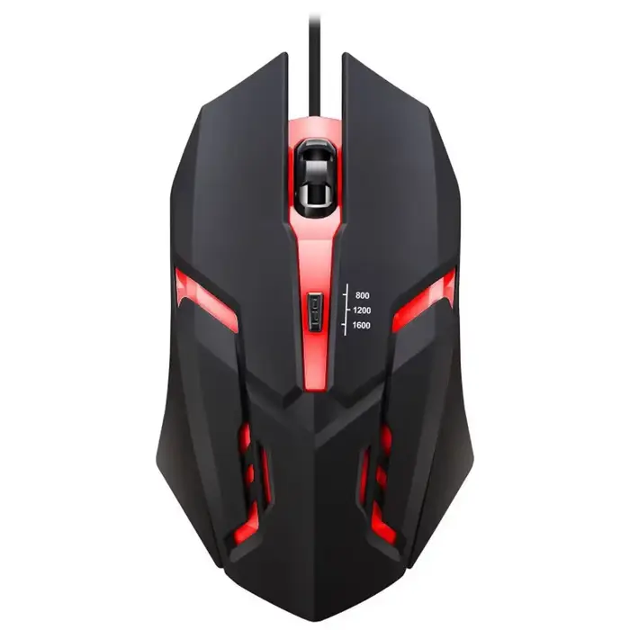 Souris de jeu filaire USB lumineuse LED 20251 PC ITLY M01 pour ordinateur de bureau, ordinateur port