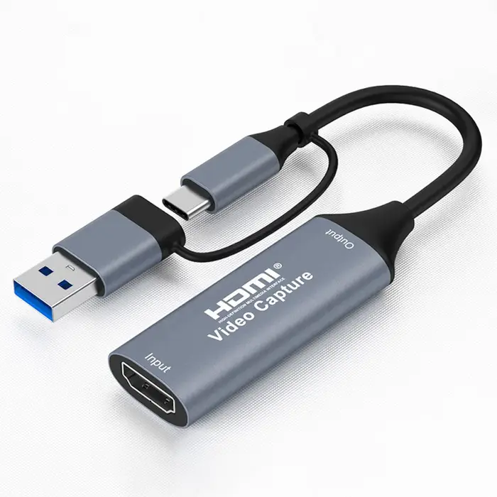 Carte de Capture vidéo USB 2.0 4K 2 en 1