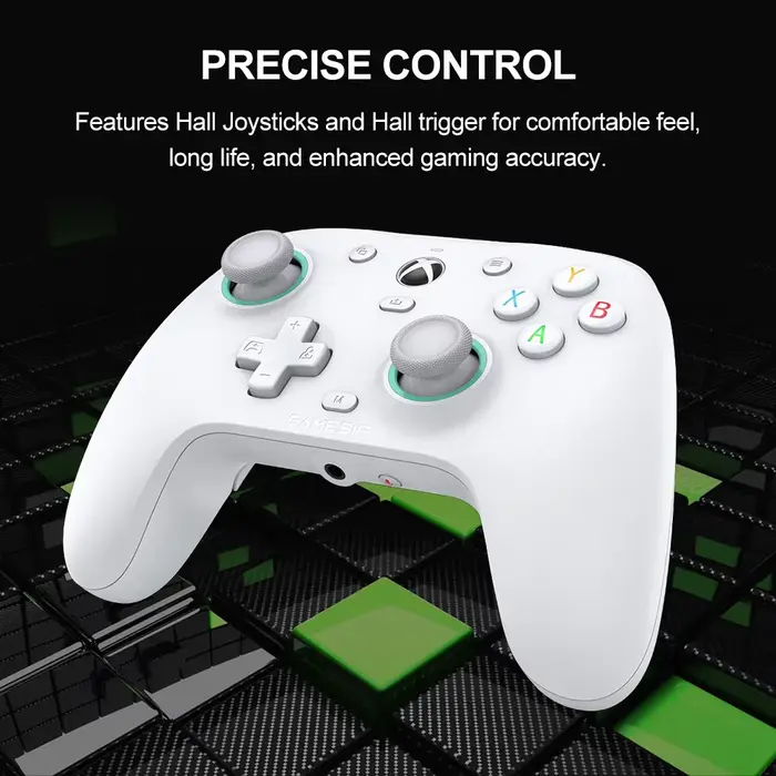 Gamesir G7 SE Manette de jeu XBOX Contrôleur filaire pour PC XSX, XSS, Xbox One Joystick effet Hall 