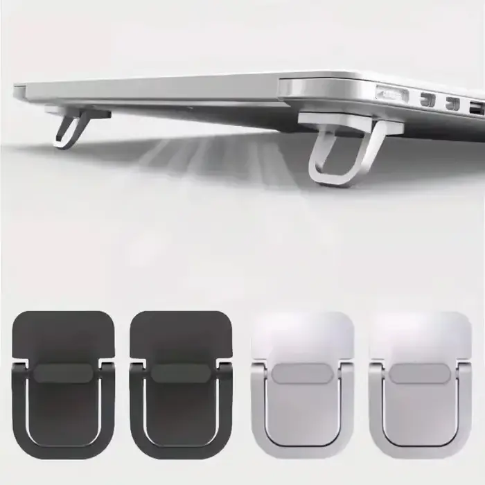 2 pièces en alliage d'aluminium accessoires pour ordinateur Portable support