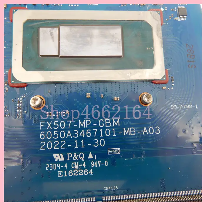 FX507 i7-12th/13th Gen CPU RTX4050/4060 carte mère GPU pour ASUS TUF Gaming F15 FX507 carte mère d'o