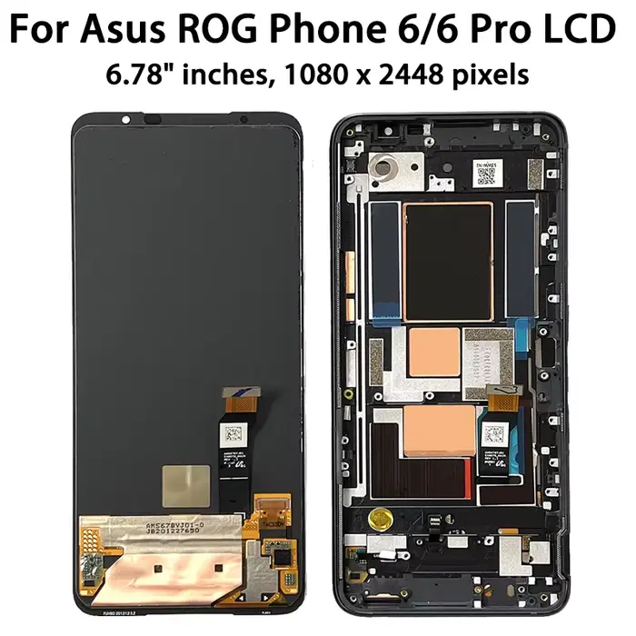 AMOLED ROG série écran pour ASUS ROG téléphone 1 2 3 5 5S 5S Pro 5 Pro 6 6 Pro 7 7 Ultimate LCD