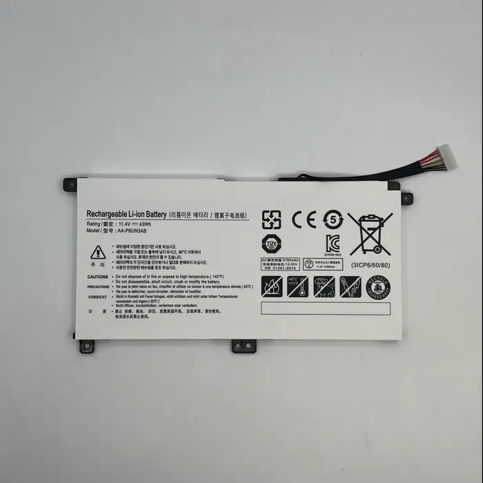 Nouvelle batterie d'ordinateur portable AA-PBUN3AB AA-PBUN3QB