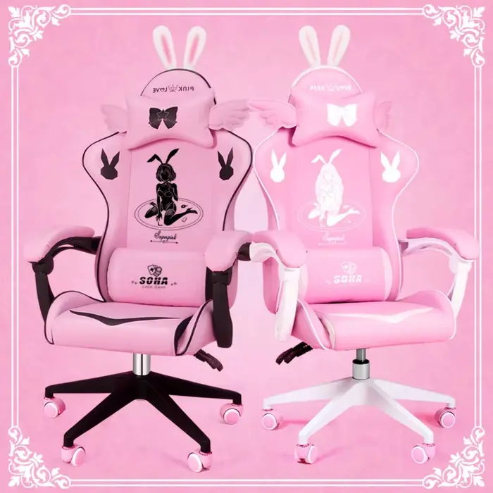 Chaise de jeu rose de haute qualité pour filles