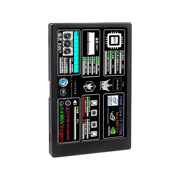 3.5 pouces USB type-c IPS écran secondaire AIDA64 LCD CPU GPU RAM