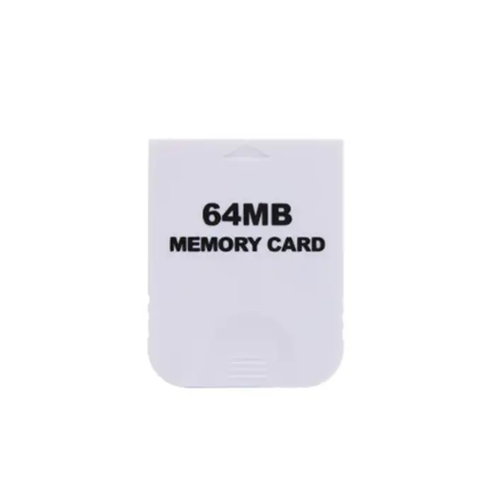 Carte mémoire 8M/16M/32M/64M/128M pour GameCube pour NGC pour accessoires de jeu Wii cartes de stockage