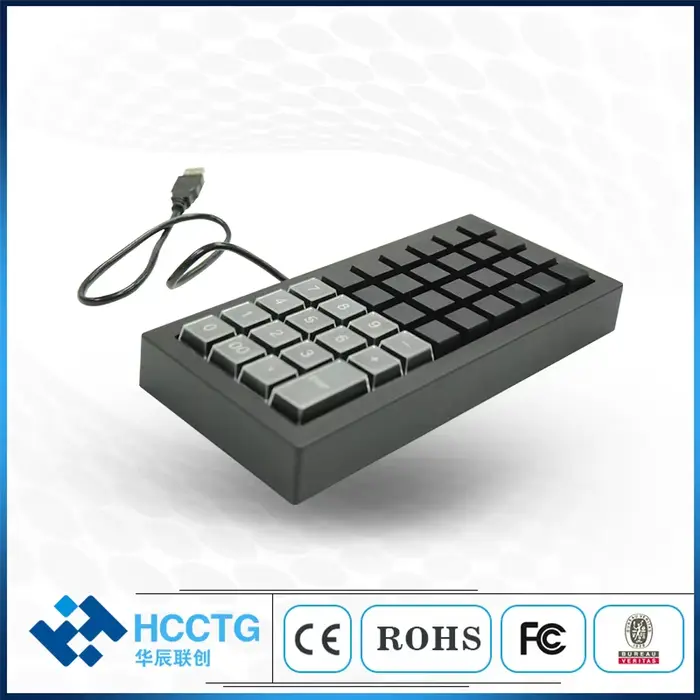 Mini clavier de caisse enregistreuse Programmable personnalisé