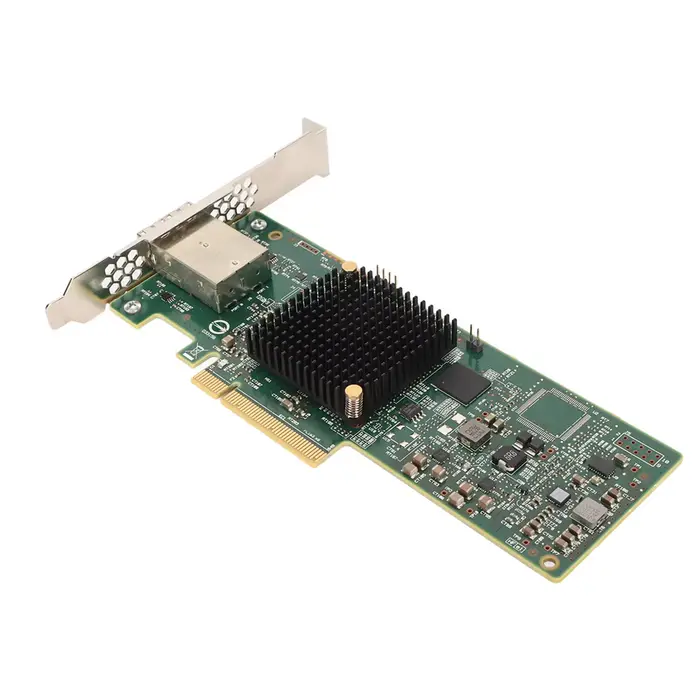 Carte contrôleur RAID LSI 9300 8e professionnelle 12G externe PCIe SAS SATA HBA pour ordinateur
