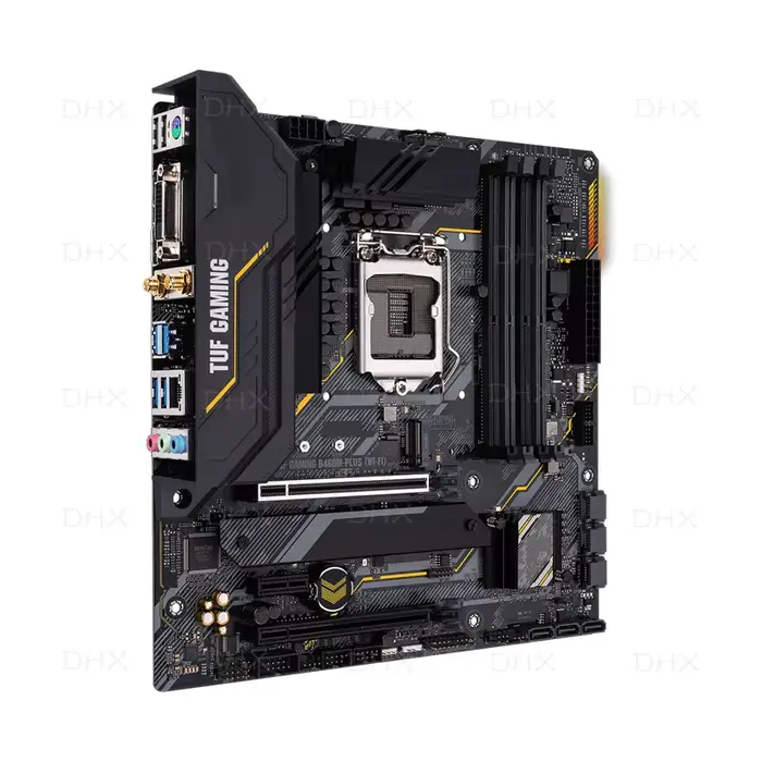 HDMI USB 3.2 ATX pour carte mère ASUS TUF GAMING B460M-PLUS (WI-FI) DDR4 128G PCI-E 4.0 M.2 Intel B460 (LGA 1200) Micro ATX