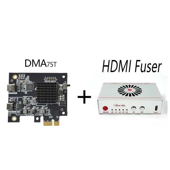 DMA Borad 75t Mini Hdmi Fuser vidéo mélangeur ensemble carte DMA accès à la mémoire directe