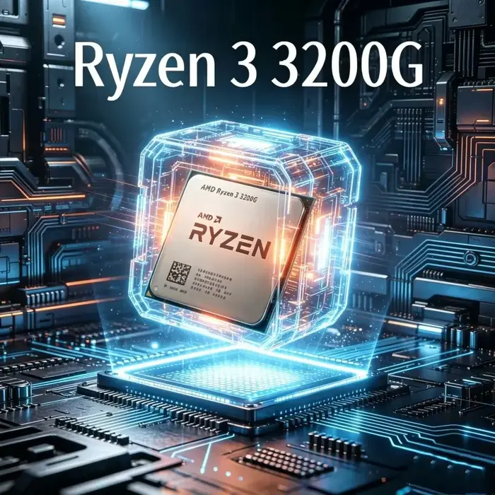 Processeur de jeu AMD Festinant Ryzen 3 3200G R3 3200G 3,6 GHz Quad-Core 4-Threads 65W AM4 avec grap