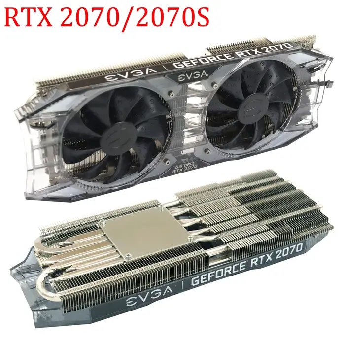 Dissipateur thermique GPU 87mm PLA09220S12H pour carte graphique EVGA RTX 2070 2070S 2080 2080S 2080