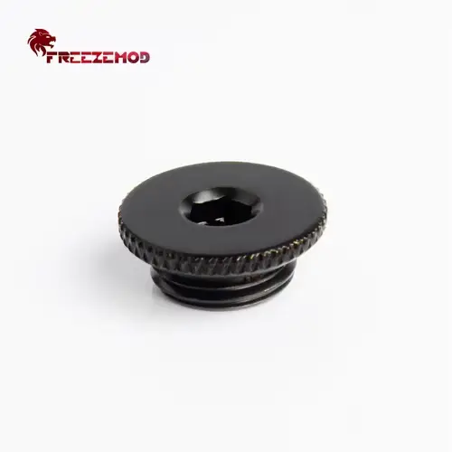 Freezemod PC refroidissement par eau Anti-fuite bouchon d'arrêt HDT-LLJ 1/4 "filetage externe 8mm ép
