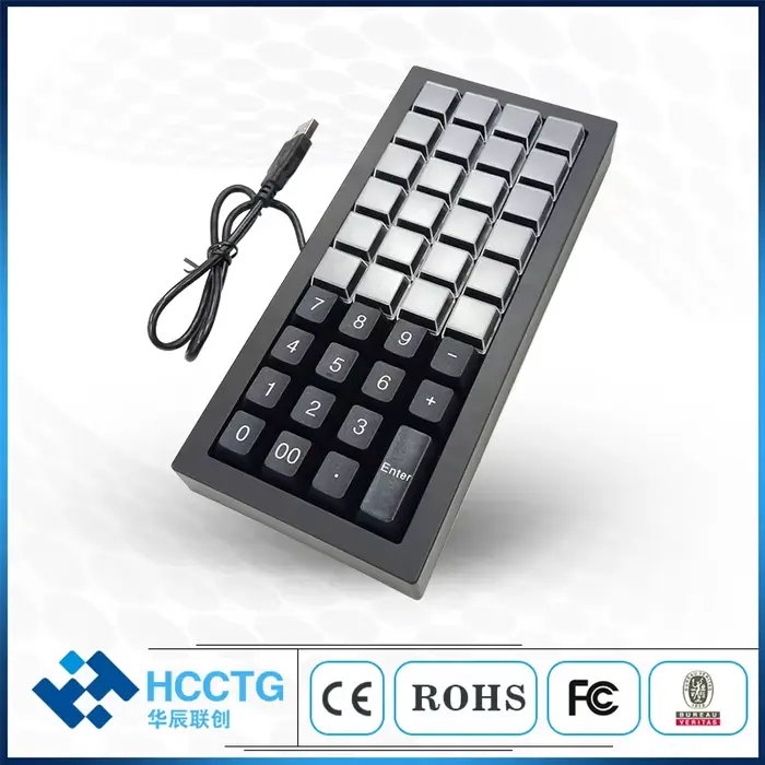 Mini clavier de caisse enregistreuse Programmable personnalisé