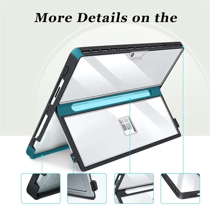 Housse pour ordinateur portable 13 pouces pour Microsoft Surface Pro 11 10 9 8