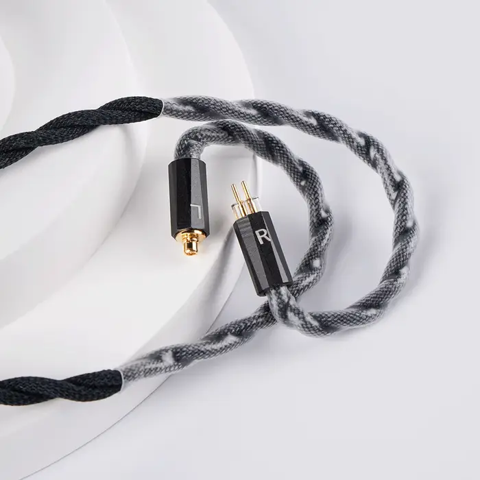 NICEHCK MeetEva alliage de cuivre argenté plaqué argent + câble OFC MMCX/0.78mm 2 broches HiFi IEM p