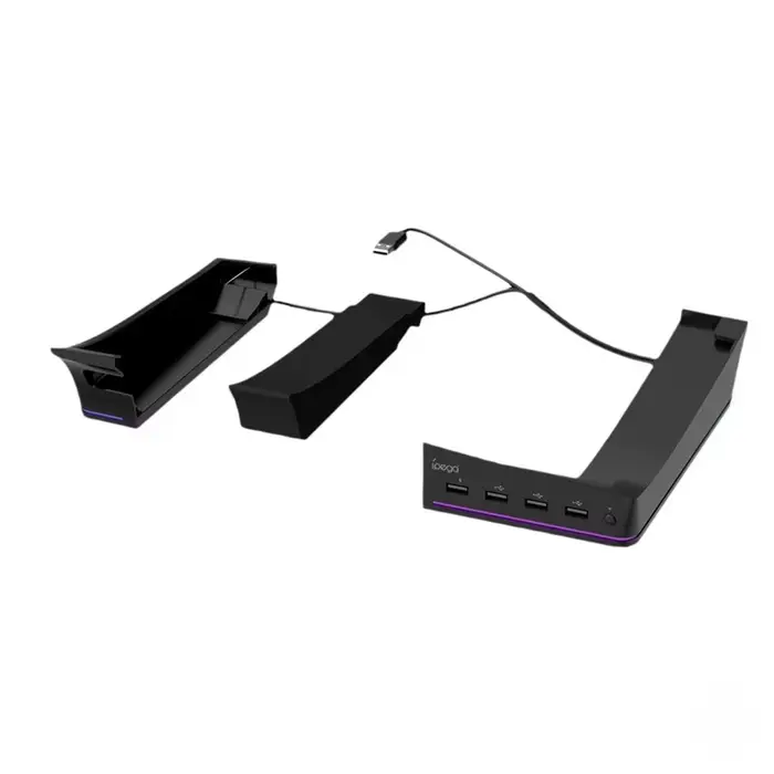 Support Horizontal pour Console Ps5 Pro, Version lecteur numérique et optique, avec hubs USB, présen