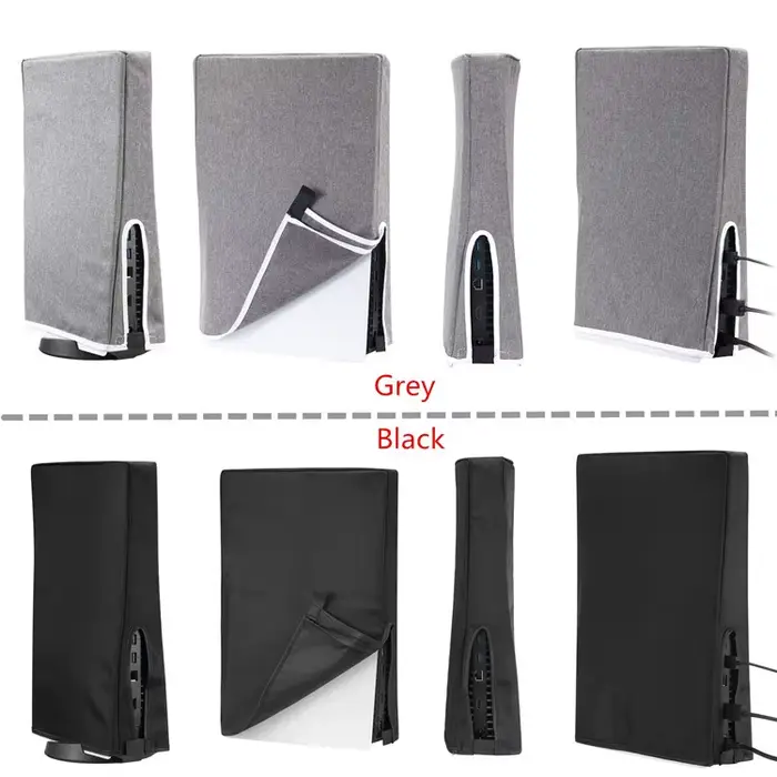 Housse de protection anti-poussière pour console de jeu PS5