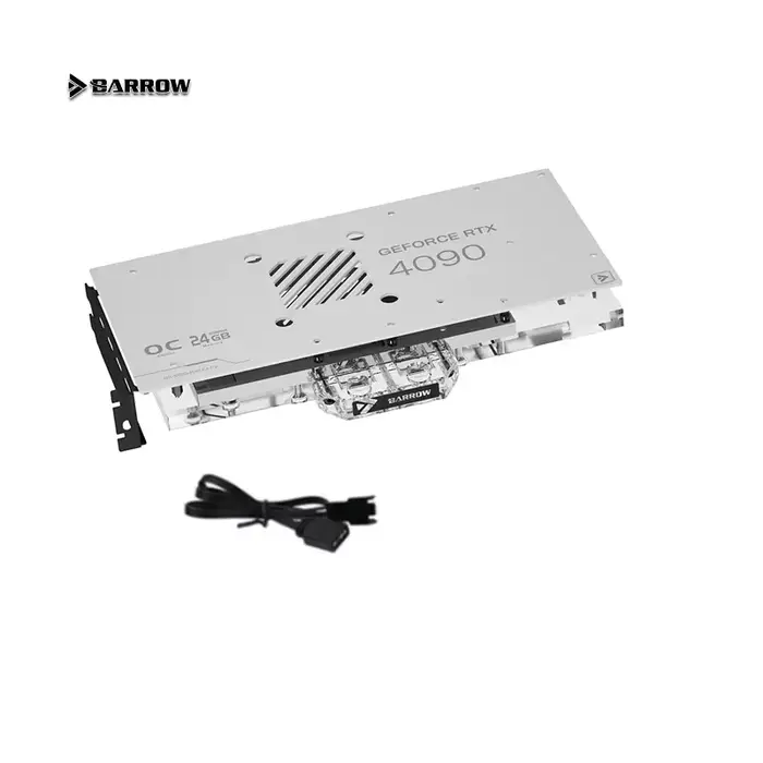 Barrow-GPU Water nights à couverture complète, 5V ARGB 3PIN AHatchSYNC, gelée RTX 4090 GAMING X TRIO