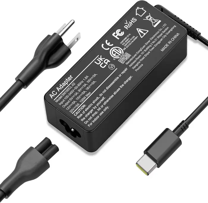 Chargeur USB C universel pour ordinateur portable