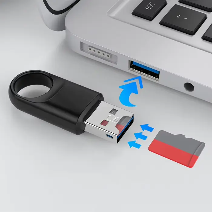Lecteur de carte SD haute vitesse USB 3.0, adaptateur de carte mémoire pour PC, ordinateur portable, téléphone intelligent, enregistreur de conduite