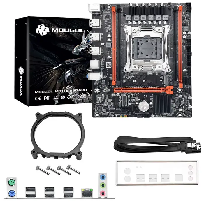 Kit de carte mère de jeu MOUGOL X99 avec processeur Intel Xeon E5 2680 V4 et DDR4 8Gx2 2133 MHz