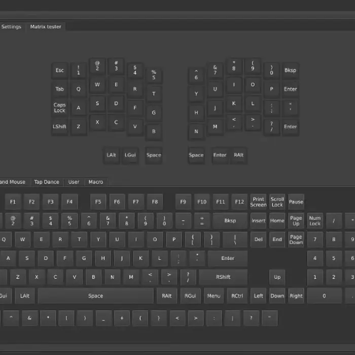 Silakka54 clavier fendu filaire Support d'échange à chaud QMK/VIAL