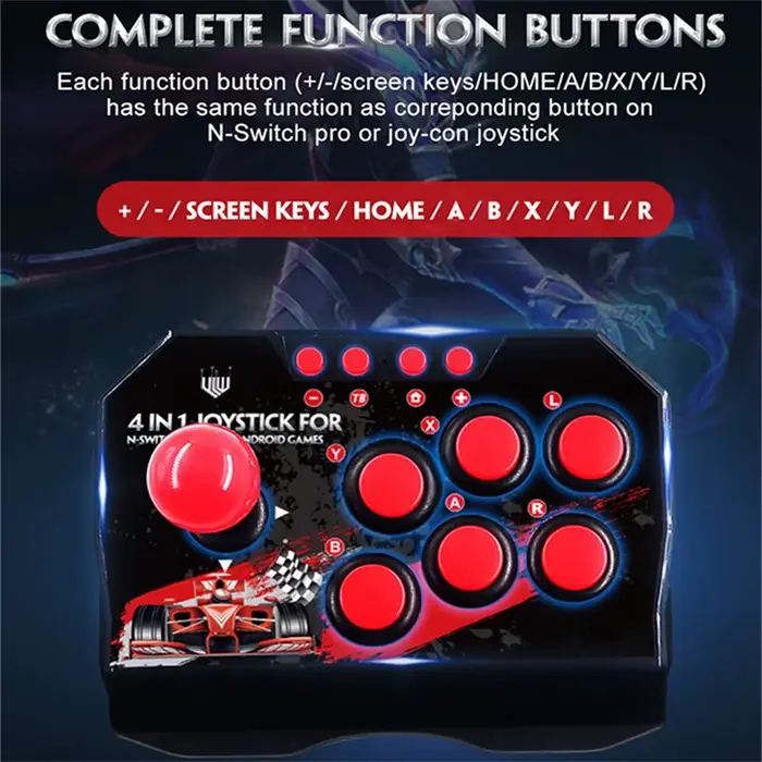 GAMINJA – Joystick de jeu 4 en 1