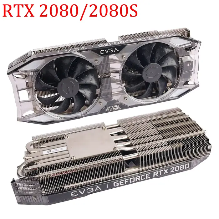 Dissipateur thermique GPU 87mm PLA09220S12H pour carte graphique EVGA RTX 2070 2070S 2080 2080S 2080Ti XC Ultra