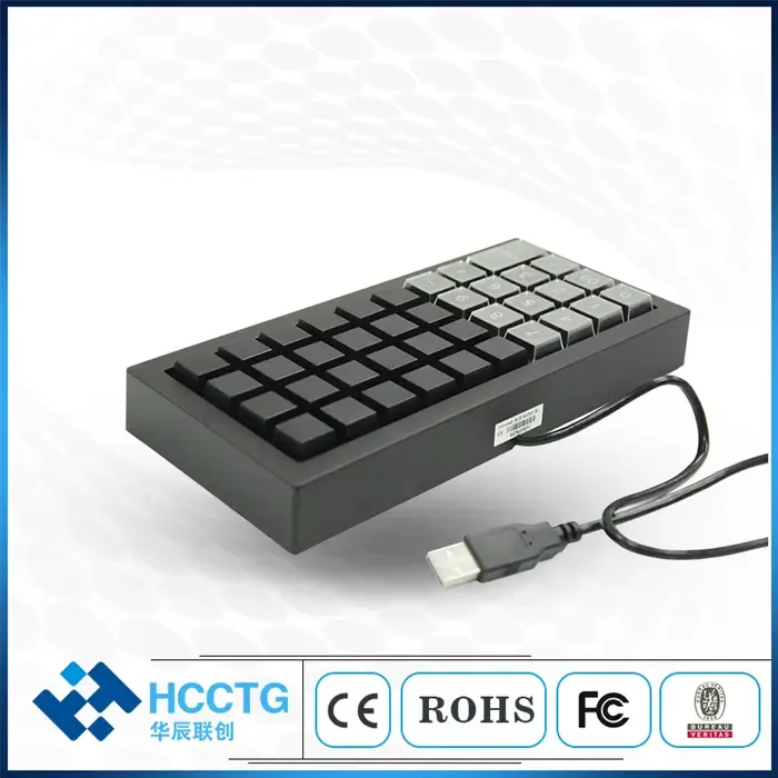 Mini clavier de caisse enregistreuse Programmable personnalisé