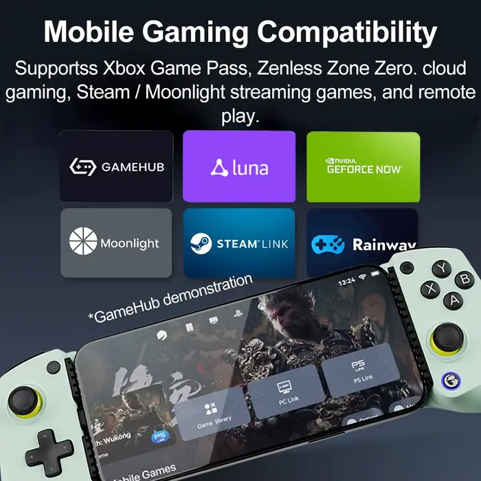 GameSir X5 Lite manettes de téléphone portable pour iPhone 16 15 série iPad Mini Android tablette contrôleur effet Hall Joysticks conception