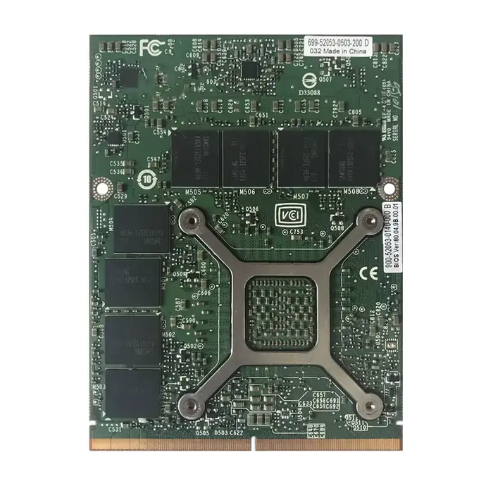 Carte graphique Quadro K4100 K4100M GDDR5 4GB N15E-Q3-A2 avec support en X pour Dell HP Apple iMac A1312 27 pouces 2010 2011