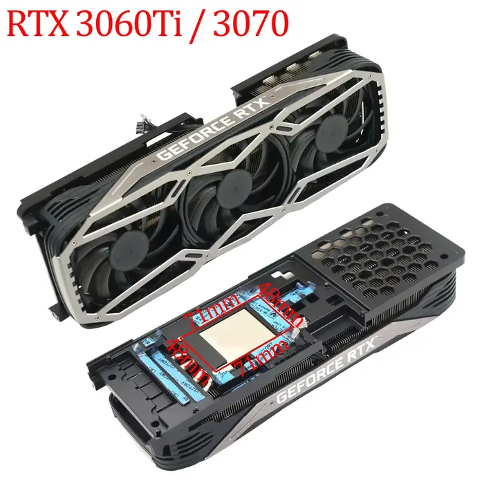  Ventilateur de remplacement de carte graphique d'origine pour Gainward / PNY / Leadtek RTX 3060Ti 3070 3070Ti 3080 3080Ti 3090