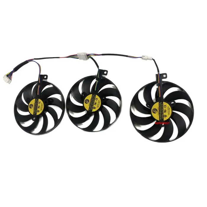 3Pcs/Set PLD09210S12H, Refroidisseur GPU
