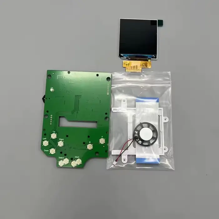 Kits d'écran LCD GB DMG de 2.45 pouces pour Gameboy IPS, taille originale, haute luminosité, pour éc
