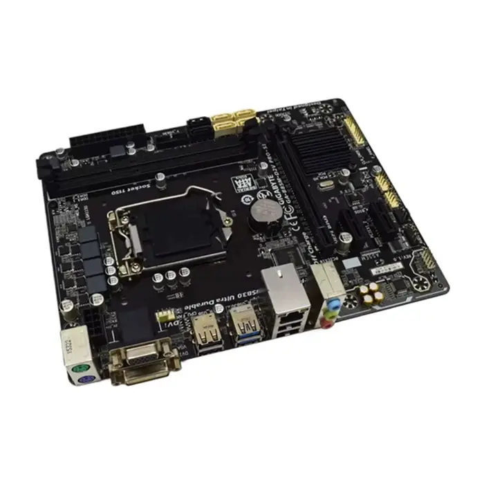 Carte mère Gigabyte GA-B85M-D2V PRO-SI LGA 1150 Intel B85 compatible avec les processeurs i7-4790 4770T 4570 4130