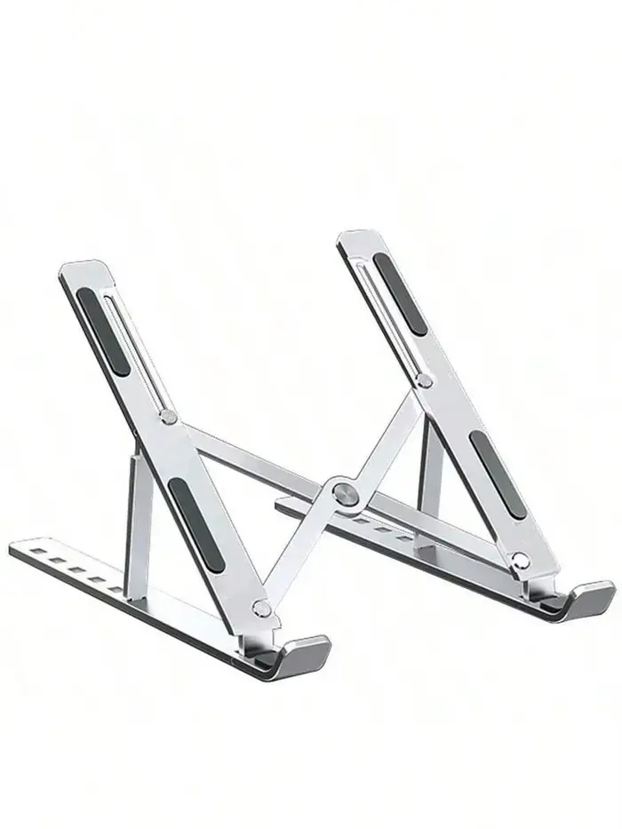 Support pour ordinateur portable pour bureau en alliage d'aluminium, réglage à 6 niveaux, Ventilatio